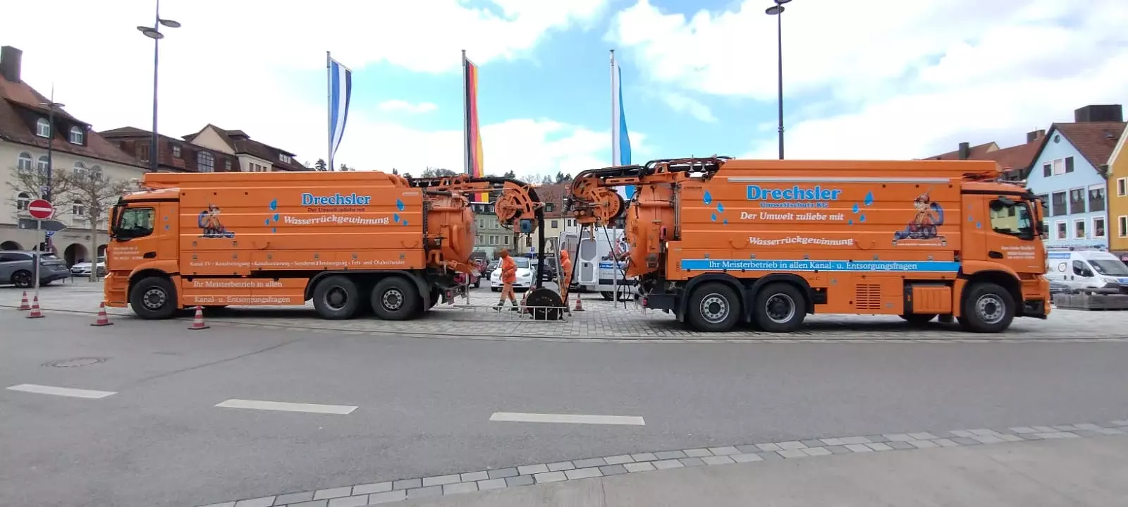 Professionelle Kanalreinigung in Kulmbach  Kompetenz & Zuverlässigkeit mit Drechsler Umweltschutz
