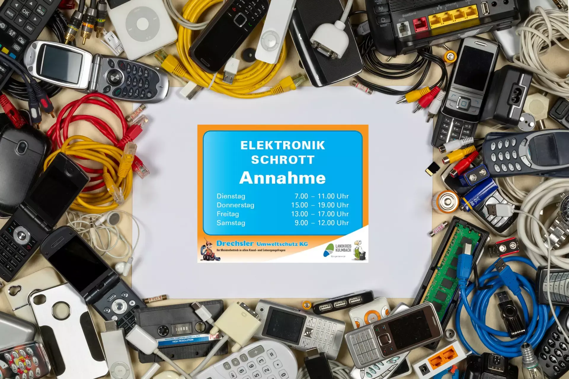 Elektronikschrottannahme Landkreis Kulmbach
